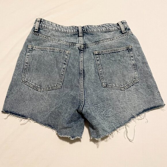 Refuge Denim Boyfriend Jean Shorts Size 7 Distressed - Picture 12 of 16
